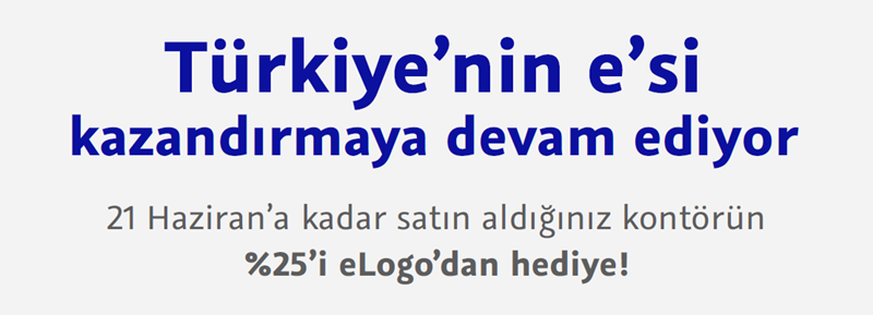 %25 kontör hediye